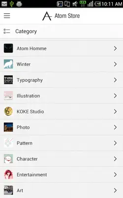 Atom Store android App screenshot 2